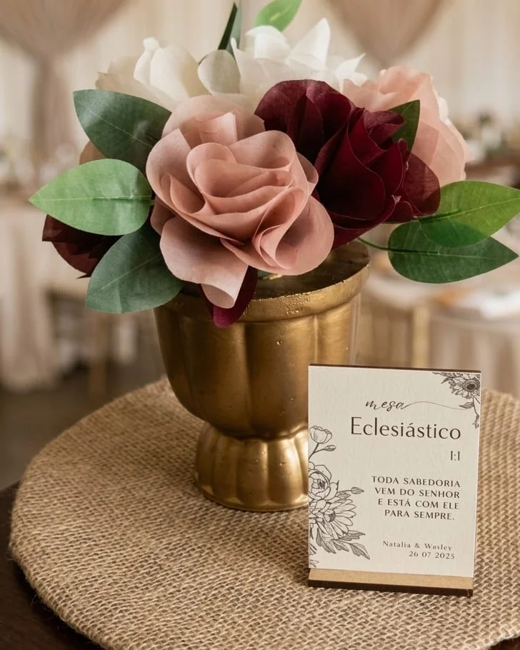 Centros de Mesa para Convidados